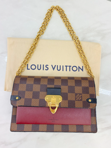 LOUIS VUITTON VAVIN CHAIN WALLET DE