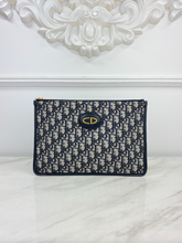 DIOR OBLIQUE MONOGRAM POUCH CLUTCH