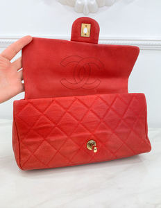 CHANEL CAVIAR QUILTED MEDIUM CHIC QUILT FLAP BAG