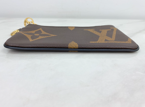 LOUIS VUITTON GIANT REVERSE MINI MONOGRAM TRIO POUCH