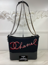 CHANEL GABRIELLE HOBO CALFSKIN / WOOL