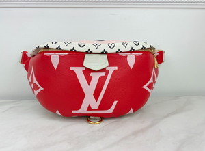 LOUIS VUITTON BUMBAG MONOGRAM GIANT ROUGE