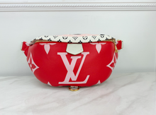 LOUIS VUITTON BUMBAG MONOGRAM GIANT ROUGE