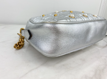 GUCCI MARMONT PEARLY METALLIC CHAIN SHOULDER BAG