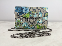 GUCCI BLOOMS DIONYSUS CHAIN WALLET (BLUE)