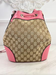 GUCCI GG BUCKET BAG (PINK)