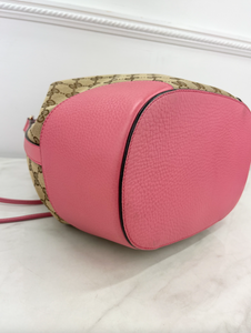 GUCCI GG BUCKET BAG (PINK)