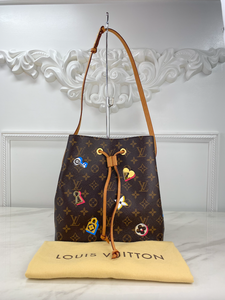 LOUIS VUITTON MONOGRAM LOVE LOCK NEONOE LIMITED EDITION