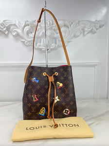 LOUIS VUITTON MONOGRAM LOVE LOCK NEONOE LIMITED EDITION