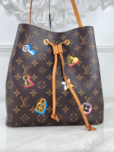 LOUIS VUITTON MONOGRAM LOVE LOCK NEONOE LIMITED EDITION