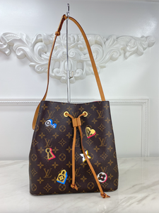 LOUIS VUITTON MONOGRAM LOVE LOCK NEONOE LIMITED EDITION