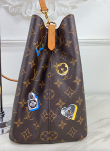 LOUIS VUITTON MONOGRAM LOVE LOCK NEONOE LIMITED EDITION