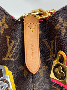 LOUIS VUITTON MONOGRAM LOVE LOCK NEONOE LIMITED EDITION