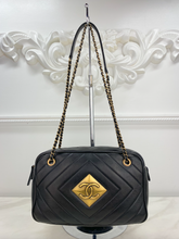 CHANEL PYRAMID CC CAMERA BAG CHEVRON QUILTED (LARGE)