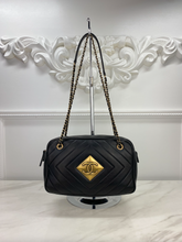 CHANEL PYRAMID CC CAMERA BAG CHEVRON QUILTED (LARGE)