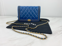 CHANEL "CHAIN AROUND" - BOY WOC (LIMITED EDITION - BLUE)