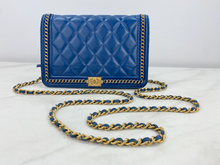 CHANEL "CHAIN AROUND" - BOY WOC (LIMITED EDITION - BLUE)