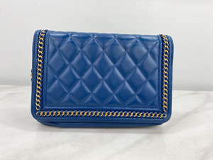 CHANEL "CHAIN AROUND" - BOY WOC (LIMITED EDITION - BLUE)