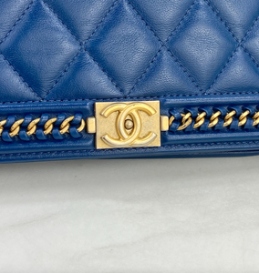 CHANEL "CHAIN AROUND" - BOY WOC (LIMITED EDITION - BLUE)