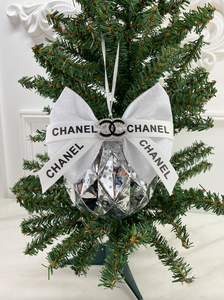 CC LARGE SILVER ORNAMENT