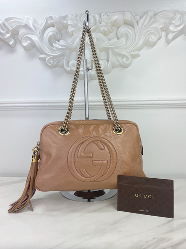 GUCCI SOHO CHAIN PATENT