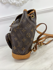 LOUIS VUITTON MONTSOURIS BACKPACK PM MINI (VINTAGE STYLE)