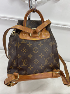 LOUIS VUITTON MONTSOURIS BACKPACK PM MINI (VINTAGE STYLE)