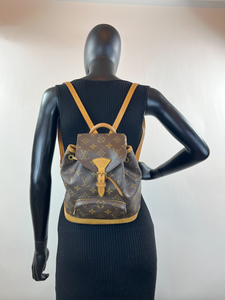 LOUIS VUITTON MONTSOURIS BACKPACK PM MINI (VINTAGE STYLE)