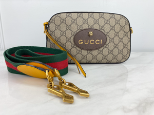 GUCCI OPHIDIA WEB NEO VINTAGE SHOULDER BAG