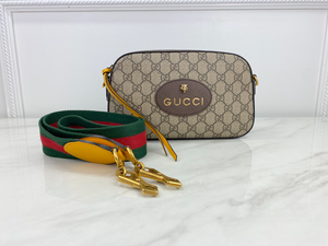 GUCCI OPHIDIA WEB NEO VINTAGE SHOULDER BAG