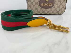 GUCCI OPHIDIA WEB NEO VINTAGE SHOULDER BAG