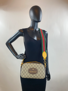 GUCCI OPHIDIA WEB NEO VINTAGE SHOULDER BAG