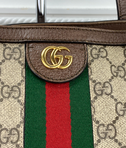 GUCCI OPHIDIA GG SHOPPING TOTE