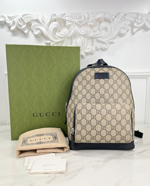 GUCCI EDEN DAY BACKPACK GG SUPREM