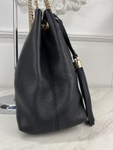 GUCCI SOHO CHAIN SHOULDER BAG (BLACK)