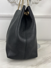 GUCCI SOHO CHAIN SHOULDER BAG (BLACK)