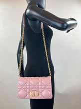 DIOR CALFSKIN MACROCANNAGE MINI CARO BAG