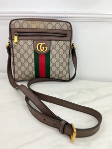 GUCCI OPHIDIA MESSENGER GG SUPREME