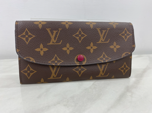 LOUIS VUITTON WALLET EMILIE (FUCHSIA)