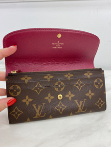LOUIS VUITTON WALLET EMILIE (FUCHSIA)