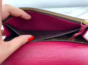 LOUIS VUITTON WALLET EMILIE (FUCHSIA)