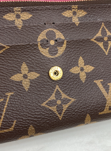 LOUIS VUITTON WALLET EMILIE (FUCHSIA)