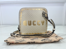 GUCCI X SEGA CALFSKIN GUCCY STARS MINI DOME CROSSBODY BAG