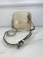 GUCCI X SEGA CALFSKIN GUCCY STARS MINI DOME CROSSBODY BAG
