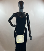 GUCCI X SEGA CALFSKIN GUCCY STARS MINI DOME CROSSBODY BAG