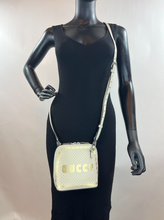 GUCCI X SEGA CALFSKIN GUCCY STARS MINI DOME CROSSBODY BAG