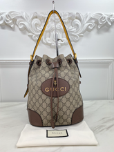 GUCCI NEO VINTAGE BUCKET BACKPACK (MEDIUM SIZE)