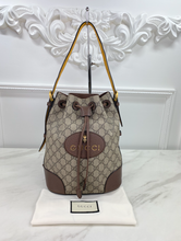 GUCCI NEO VINTAGE BUCKET BACKPACK (MEDIUM SIZE)