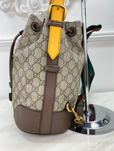 GUCCI NEO VINTAGE BUCKET BACKPACK (MEDIUM SIZE)