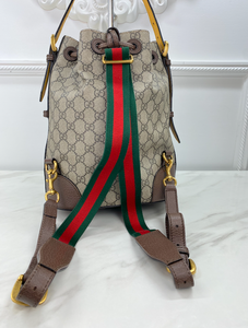 GUCCI NEO VINTAGE BUCKET BACKPACK (MEDIUM SIZE)